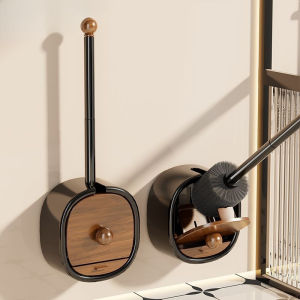 Ancient Style Wall-mounted Toilet Brush Household Dead Corner Toilet Toilet Special Long Handle Cleaning Brush Set