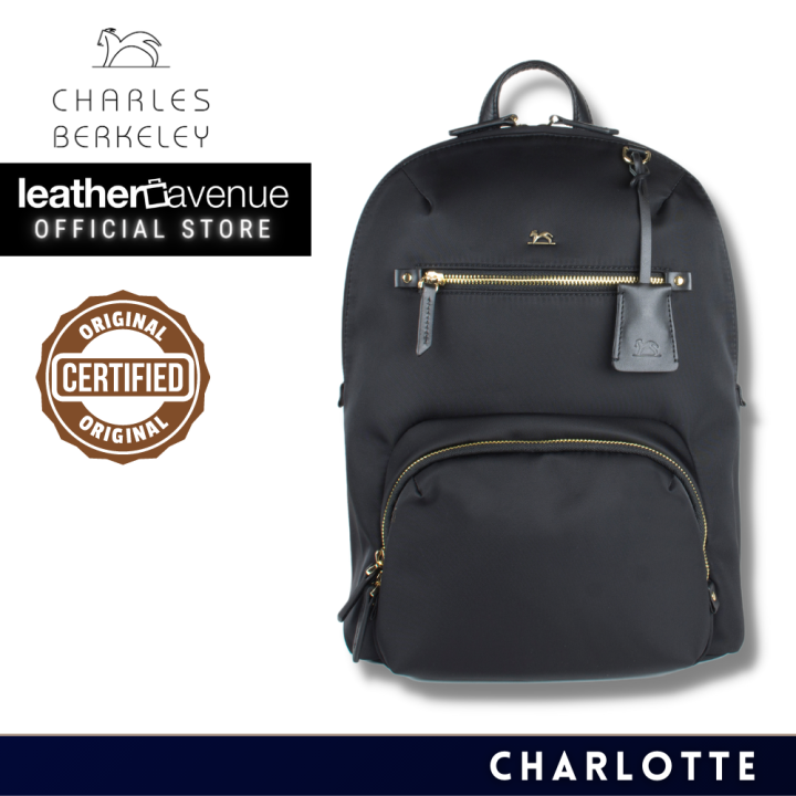 Charles Berkeley CHARLOTTE Women's Nylon Lighweight Backpack with