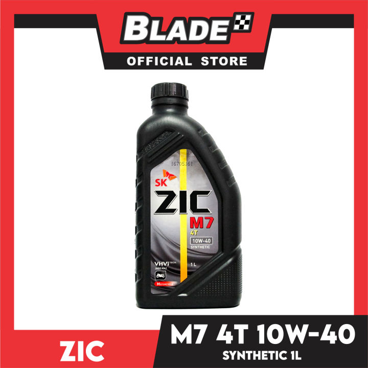 SK Zic M7 4T 10W-40 Synthetic 1Liter | Lazada PH