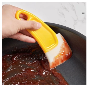 Akhatara | Spatula Silicon Sutil Bahan Lentur Halus Alat Masak Penekan Pembersih Penghalus