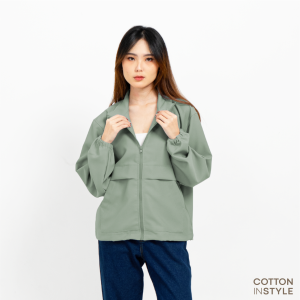 COTTON INSTYLE - Muse Jaket Turtleneck Wanita