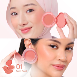 WARDAH Colorfit Cream Blush 3g | Intense & Pigmented | Blush On | BPOM