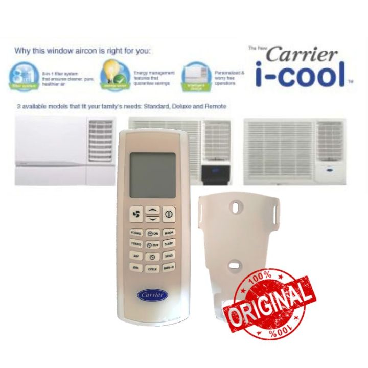 Remote Control for Carrier i-Cool / Aircon Wireless Remote Control for ...