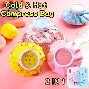 1 pcs Reusable Ice Pack Cold Compress Ice Bag Hot Water Hot Bag First Aid Massage Cooler