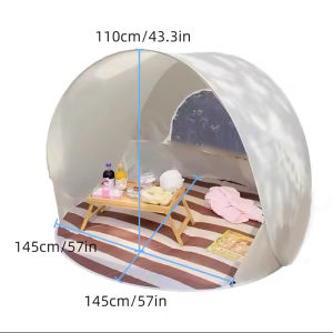 Kids Tent Camping Beach Tent Children Sunshade Sunscreen Portable Seaside Quick-open Tent