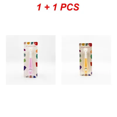 KUESICR 【BUY 1 TAKE 1】Cute Rabbit Designed Toothbrush With Soft Silicone Bristles For Childrens Oral Care Suitable For Kid 1 To 12 Years Old For Oral Hygiene And Cleaning