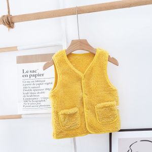 Áo khoác Gile Lông cừu không rụng lông quảng châu cho bé 8-22kg
