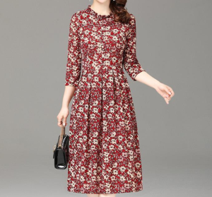 Mùa Hè Thêu Cao Quý Sườn Xám Áo Vest Sát Nách Voan Đầm Dài Phong Cách Rộng Với Lớp Lót