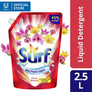 Surf Cherry Blossom Laundry Liquid Detergent 2.5L Pouch