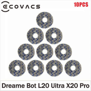 Accessories For Ecovacs Deebot T10 Turbo  X1 Omni  X1 Turbo  T20 Omni Replacement Vacuum Cleaner Cloth Washable Mop Pads Parts