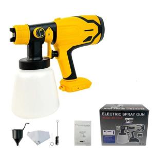 Sprayer HVLP Sprays Guns with 3 Patterns Nozzles 800ML Electric Sprayer for Home Interior and Exterior