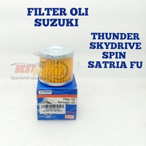 Filter oli mesin SUZUKI smash shogun 125 satria fu thunder skywave skydrive hayate spin saringan oli MEMILIKI KUALITAS YANG BAGUS SEHINGG