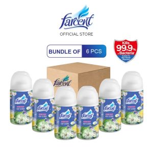 [Bundle of 6 & 12] Farcent Automatic Scented Spray Starter Refill Air Freshener Air Care Pewangi Rumah Bilik (250ML)