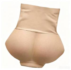 High Waist Butt Lifter Padded Shapewear Panties Women Hip Enhancer Underwear Seamless Scalloped Edge Shaper Shorts