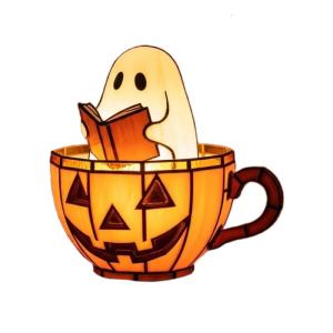 Lampu Hias ฮาโลวีนยางสำหรับการแสดงเทศกาลในบ้านงานปาร์ตี้ในร่มกลางแจ้งงานฝีมือแกะสลักด้วยมือที่ปลอดภัย