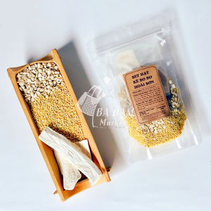 Smile Farm - Set Hạt kê Bo bo Hoài Sơn 150gr net Trồng tự nhiên tại KonTum (bao bì có thể thay đổi theo vườn)