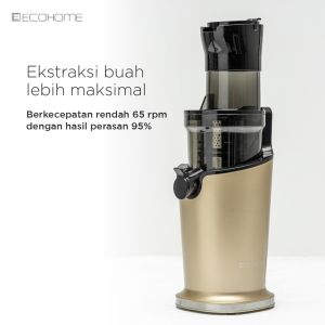 SLOW JUICER ECOHOME ESJ 999 New Alat Pengekstrak Buah - 05 Liter