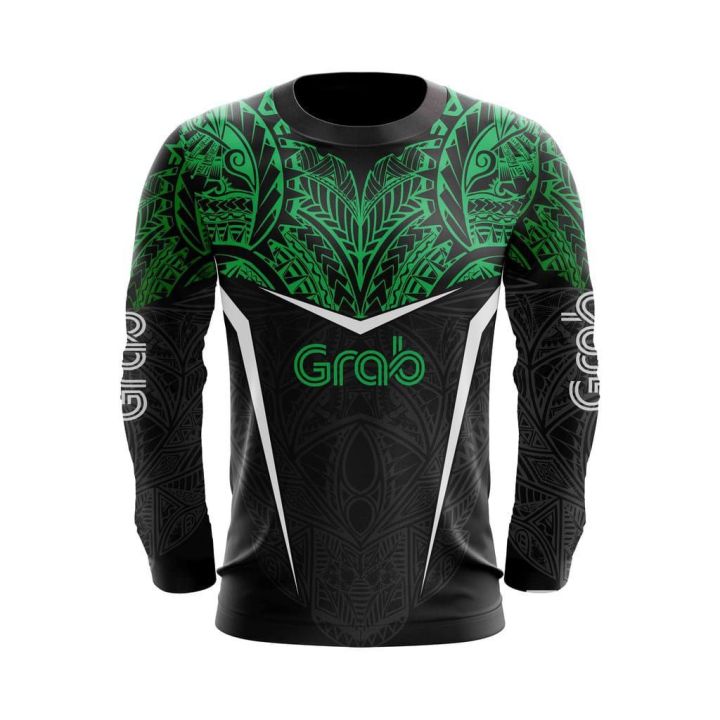2023 Hot selling GRAB FOOD RIDER LC 587 Long sleeved T-shirt Motorcycle ...