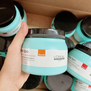 Hấp dầu suôn mượt Loreal Deep Nourishing Hair Spa 500ML