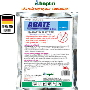 Chất diệt bọ gậy lăng quăng Abate 1SG gói 500g Hợp Trí rãi vào ao tù cống rãnh