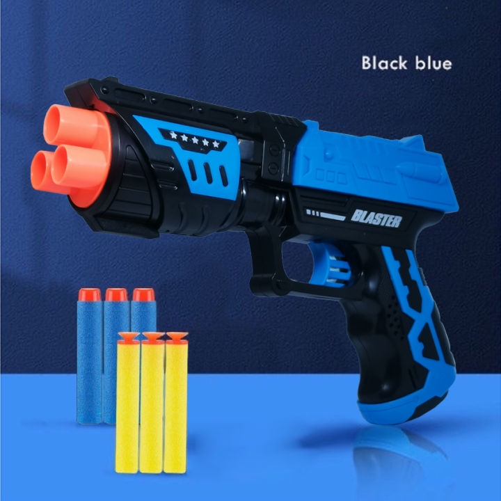 Nerf Gun Toys For Kids Children Soft Bullet Gun Toys (With 6pcs Bullet)  Lazada PH