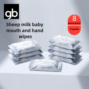 gb Hand & Face Baby Goat Milk Wipes  No fluorescent brightener and Formaldehyde 12 Packs (960 Wipes Total)