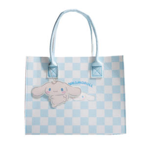 Sanrio Cute Tote Bag Felt Fabric Bag Large Cpacity Kuromi My Melody Cinnamoroll Versatile Use