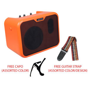 Joyo MA-10A Portable Acoustic Amplifier (FREE CAPO & STRAP (ASSORTED COLOR/DESIGN)