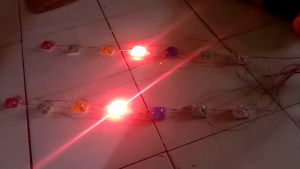 Lampu kolong kanal bis bak led Cristal 16 pcs running otomatis speed mode bisa manual