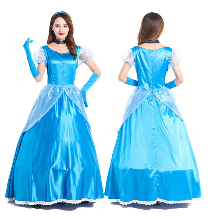 Váy Công Chúa Cinderella Cinderella Dành Cho Người Lớn Váy Dài Màu Xanh  Trang Phục Biểu Diễn Sân Khấu Trang Phục Biểu Diễn Kịch | Lazada.vn