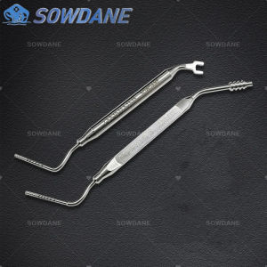 ไม้บรรทัดวัดความลึกของเหงือกสำหรับการปลูกถ่ายฟัน พร้อมประแจ เครื่องมือวัดความลึกของเหงือก