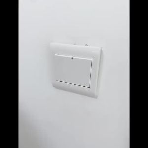 松发无线遥控开关面板免布线220v单路智能双控灯具86型随意贴Songfa Wireless Remote Control Switch Panel No Wiring