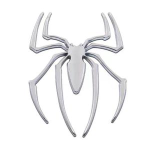 Metal Spiders Decal 3D Spiders for Vehicle Truck Unversal Sticker Decal Exterior Decoration Emblems Badges Sticker