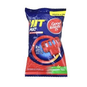 HIT MAT Good Knight Alat + Refill 6 Pcs mat Original