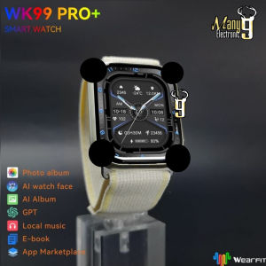 สมาร์ทวอทช์ WK99 Pro+ smartwatch ล่าสุดหน้าจอ super amoled 45 mm. เปลี่ยนสายได้ คู่มือภาษาไทย มีเมนูไทย โทรได้ มีประกัน