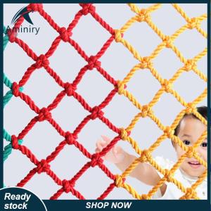 Aminiry[Love sports] Đầy màu sắc an toàn trẻ em Net chống rơi Net cầu thang nhà ban công hộ Lan Tôn sóng trẻ em vật nuôi an toàn hàng rào Net nylon dây lưới bảo vệ Net