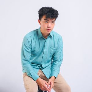 Kemeja Linen pria Lengan Panjang Shirt polos outfit casual Basic pria - Linen Long Sleeve Slim fit - BoeNoe Daily Hitam putih Broken White