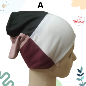 Ciput Polos 4 Warna Bahan Kaos