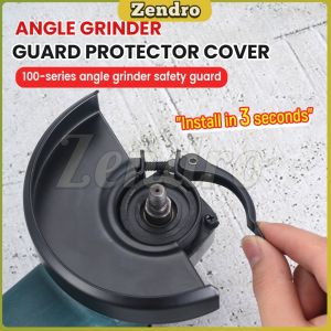 ZEO Black Angle Grinder Wheel Safety Guard Protector Protective Cover for Electric Angle Grinder