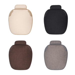 Automotive Flax Seat Cover Protector with Moisture Wicking Properties Vehicle Seat Cushions for Extended Driving Comfort