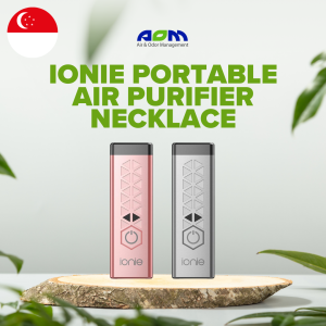 IONIE Portable Personal Air Purifier Necklace with Ionizer and Ion Generator 