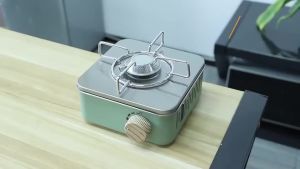 Mini Cette Gas Stove Camping Picnic Cooker Stove Portable Cooking Burner Overpressure Protection