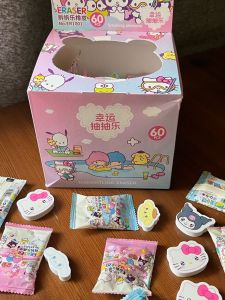 Mystery Bag Eraser Sanrio Cute Pencil Eraser Blind Box Sanrio Blind Bag Sanrio Penghapus Pensil Sanrio