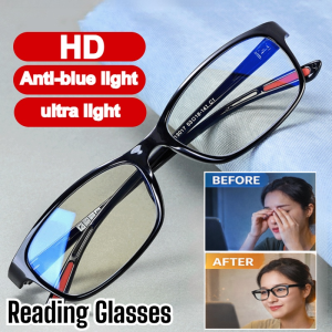 Auto Focus Reading Glasses with Anti-Blue Light Ultralight Anti-Fatigue Presbyopia Glasses HD Lens for Computer Reading