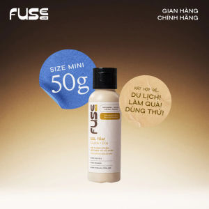 Gel tắm FUSE Lab Cà phê + Dứa 50g và 500g - Làm sạch và cân bằng độ ẩm - Ha Chi JSC