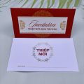 Thiệp mời khai trương, họp mặt. 