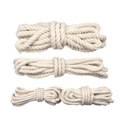 [HCM]1kg dây macrame 3-5mm cotton màu ngà