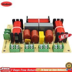 [Vodool Flagship Store]250W 4 Way Speaker Crossover Module Treble Medium Bass DIY Speaker Filter DIY Home Audio Systems