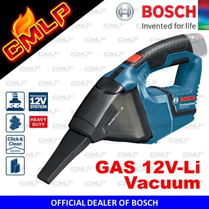 Bosch GAS 12VLi Cordless Vacuum Cleaner Bosch 12V System Original MC ARC Authentic