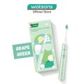 DARLIE ET5 Sonic Power Rechargeable Electric Toothbrush Grape Green Color (5 Superior Cleaning Modes) 1s. 